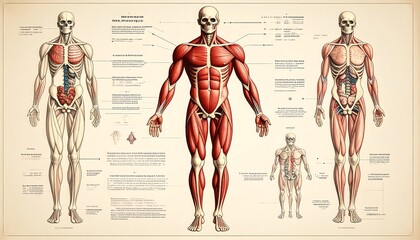 Anatomical Chart of the Human Body