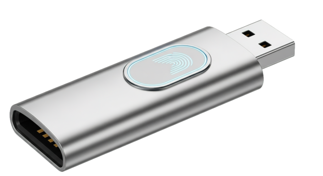 Secure Fingerprint USB Drive Data Storage Device