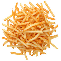 Heap of Crispy Golden French Fries
