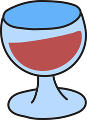 와인잔