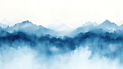 Banner design with watercolor hand-drawn brush strokes, abstract water painting for backgrounds, textures, or creative design projects