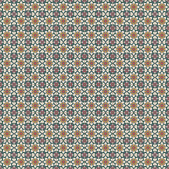 Nyonya Tiles Colorful Geometric Seamless Pattern