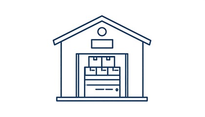 Simple warehouse graphic