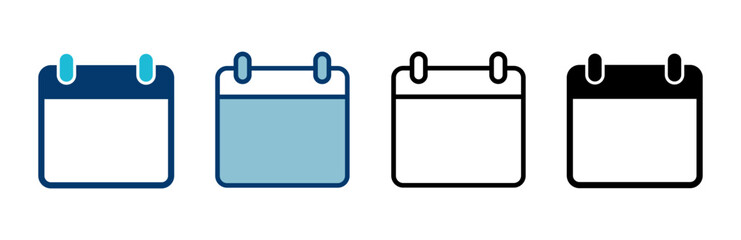 calendar icon vector isolated on white background. Calender symbol. Calendar vector icon. Deadline. Date. Time