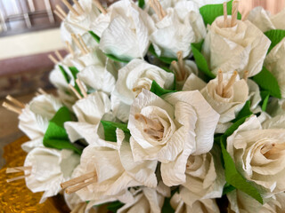 bouquet of roses in a wedding day