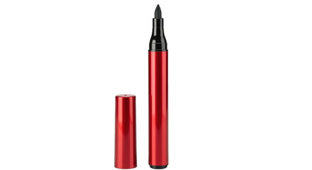 Red Eyeliner Pen Cosmetic Makeup Product Studio Shot