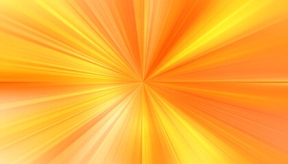 Obraz premium Radiant burst of warm, vibrant orange and yellow hues, emanating from a central point, creating a dynamic and energetic design.