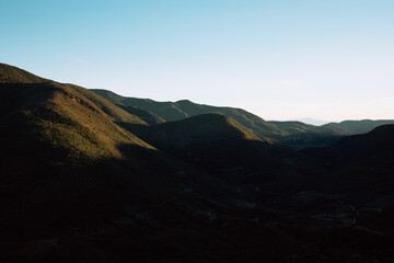 Hierve el Agua Mountain in Oaxaca, Mexico