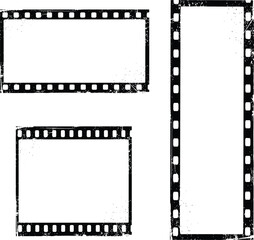 old film strip frame