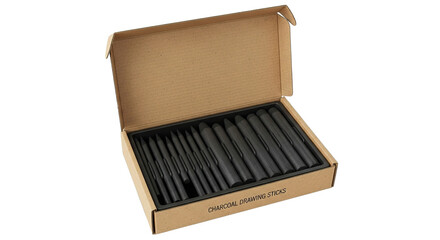 Professional Charcoal Pencil Set in Cardboard Box
