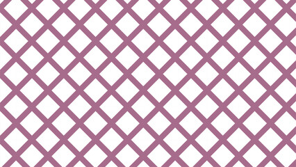 Fototapeta premium Seamless geometric pattern of overlapping diamond shapes in a repeating lattice design with a pinkish hue