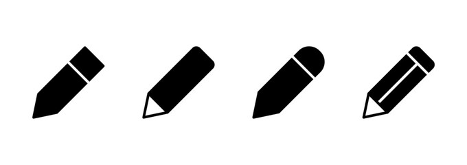 Pencil icon vector. pen sign and symbol. edit icon vector