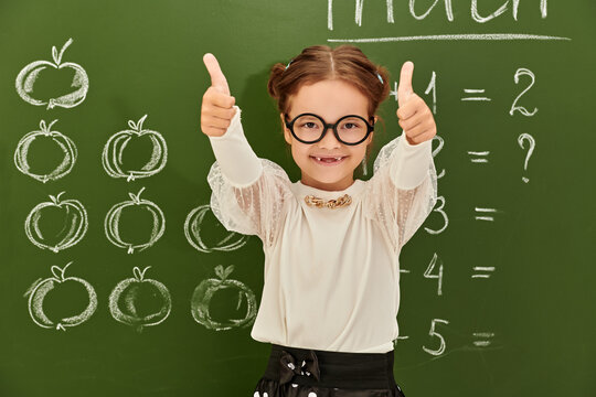 happy schoolgirl class