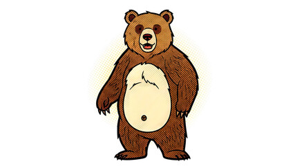 Fototapeta premium brown bear cub