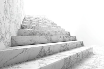 White marble staircase ascending (4)