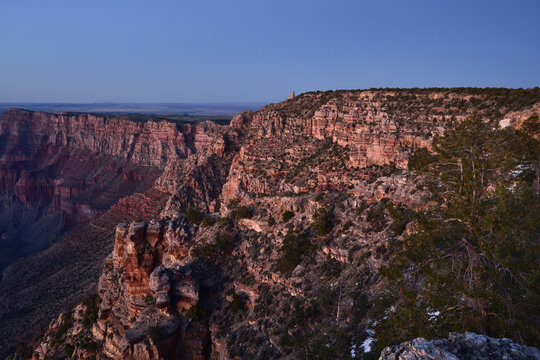 The Grand Canyon as Seen From From Navajo Point, taklen in Spring