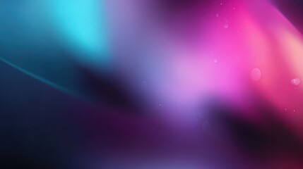 Abstract background of soft glowing colors shifting across a dark gradient. Soft light and a blurred effect suggest a calming sensation