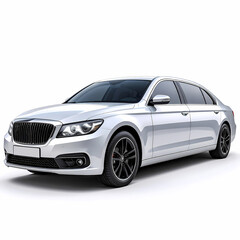 Silver sedan car luxury vehicle automotive design and transportation