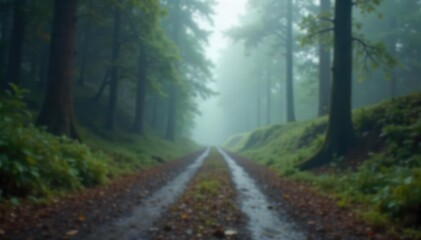 Fototapeta premium Hazy Memory A Blurred Background Evokes Nostalgia, Mystery, and Forgotten Moments, Leaving the Viewer to Wonder