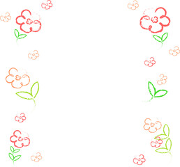 Yellow, orange, red flowers