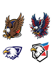 Eagle Mascot and Esport Logo Collection