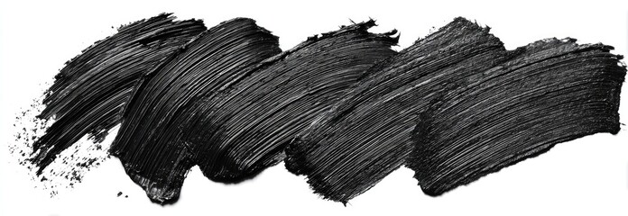 Black cosmetic product smudge