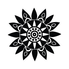 abstract flower vector illustration