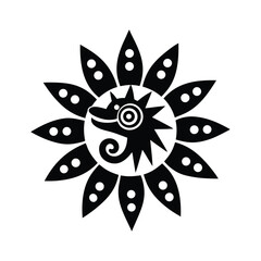 abstract flower vector illustration