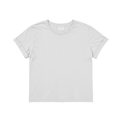 Soft Light Gray T-shirt for a Modern Aesthetic