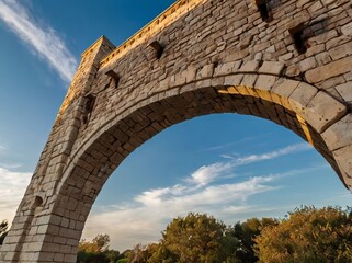 bridge over the river
