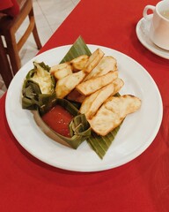 classic and delicious cassava processed food