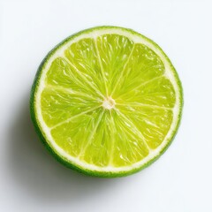 Lime slice, vibrant green (10)