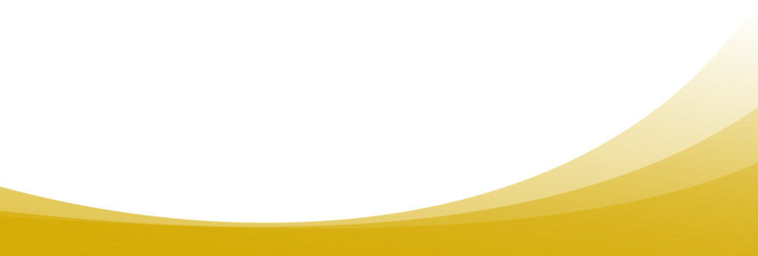 Abstract Gold and Black Curve bottom page border