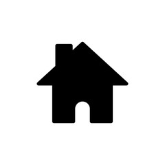 House icon vector for web and mobile app. Home sign and symbol