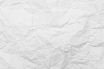 White Paper Texture background. Crumpled white paper abstract shape background with space paper...