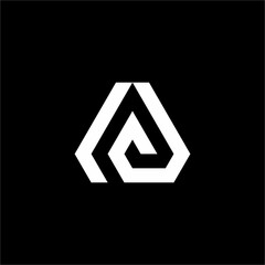 A sleek, modern Ad or dA monogram logo with dynamic, geometric lines. This elegant and futuristic design creates a sophisticated, memorable mark for any premium brand.