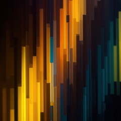 Obraz premium Abstract Digital Light Cascade
