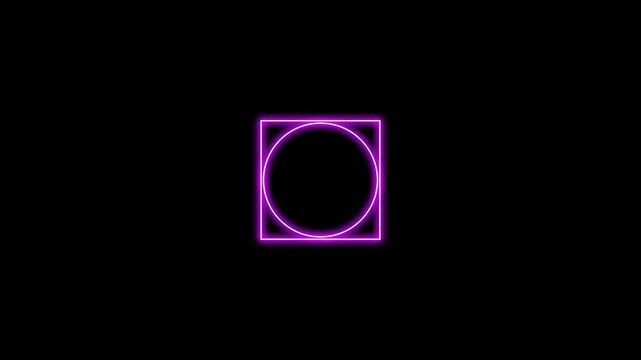 Futuristic Clean, minimal logo reveal animation with soft shapes and subtle glow color Purple. Transparent background for easy overlay. Universal branding intro usable across industries.