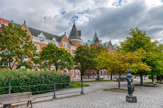 Fototapeta Gavle is a city in Sweden, the seat of the municipality of the same name and the capital of the province of Gavleborg.