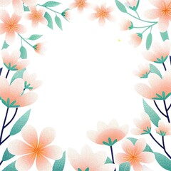 abstract geometric background, floral pattern