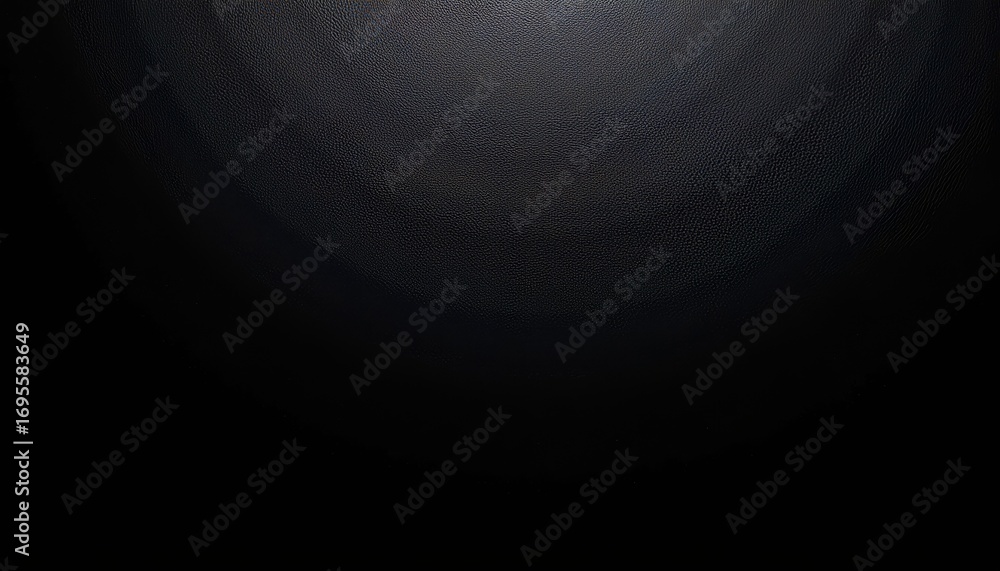 Poster dramatic spotlight illuminating a concentric shadow pattern against a dark gradient background creat