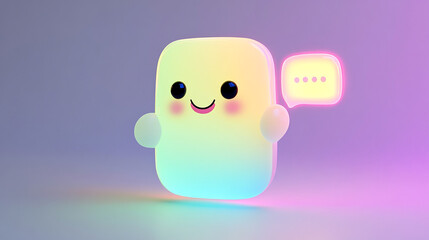 Obraz premium a single cute kids kawaii background