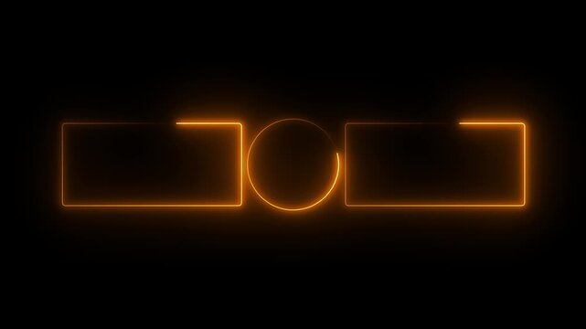 Subscribe button and outro for gaming and video channels.Youtube End screen animation on black background.