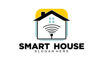 Smart house fresh design vector