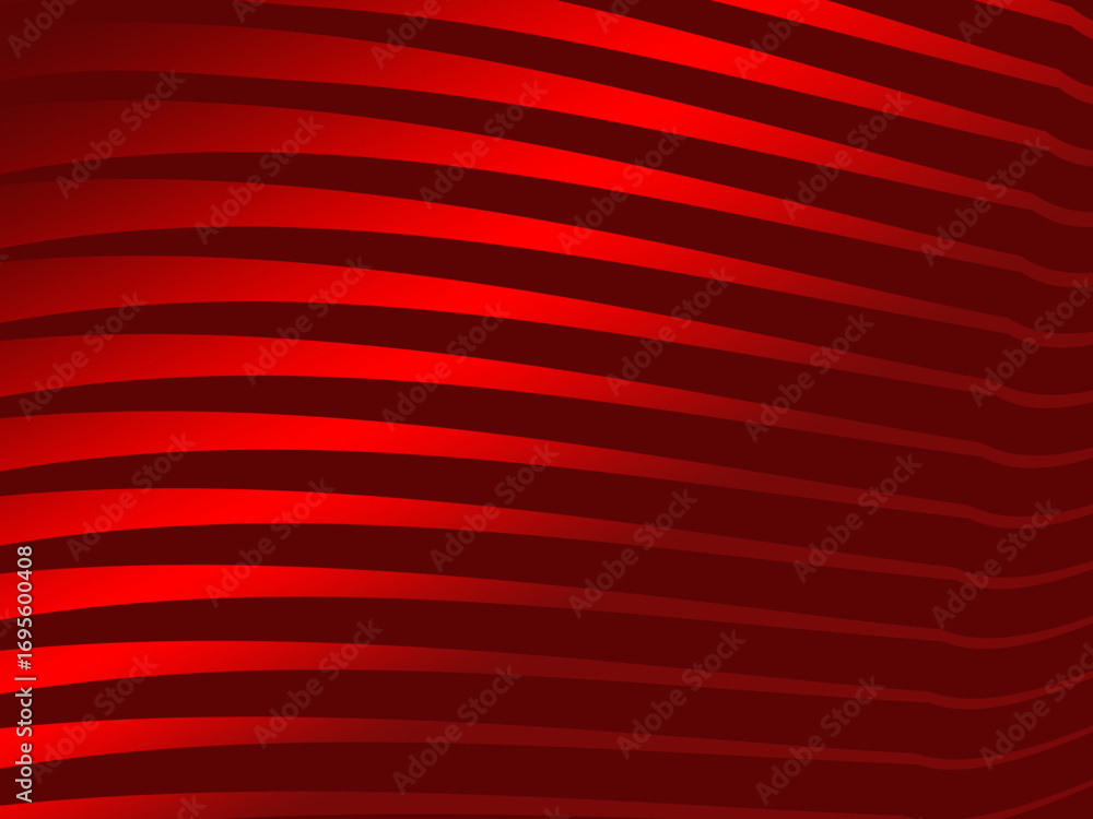 Poster abstract red geometric lines on red background. modern shiny gradient red futuristic pattern. futuri