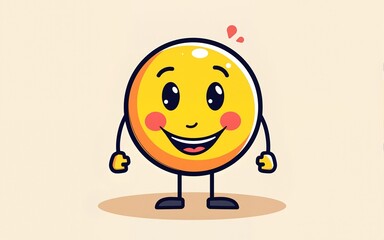 Obraz premium World smile day illustration. High quality