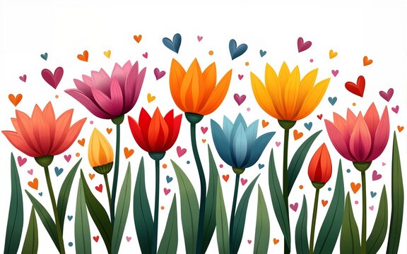 World Teachers Day Bouquet of Colorful Flowers. High quality