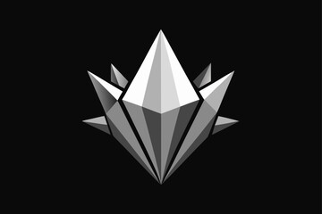 abstract metallic glossy background