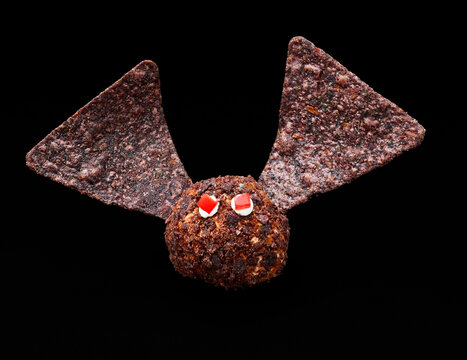 Creative Bat Wing Cheese Balls