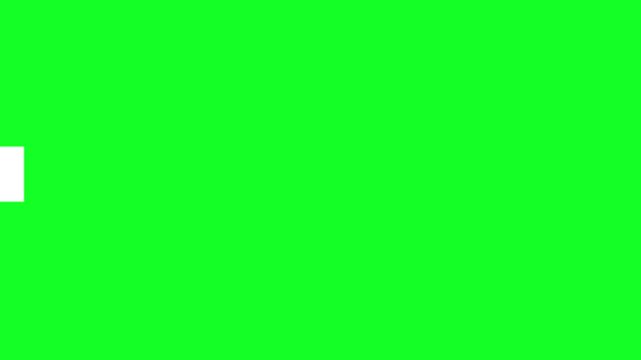 3D airplane flies with blank space banner on green screen background, side view, chroma key, isolated background